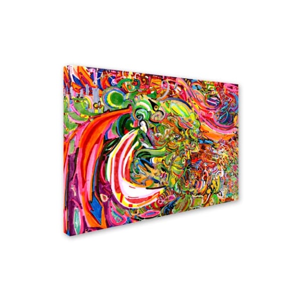 Josh Byer 'Man As A Flower' Canvas Art,18x24